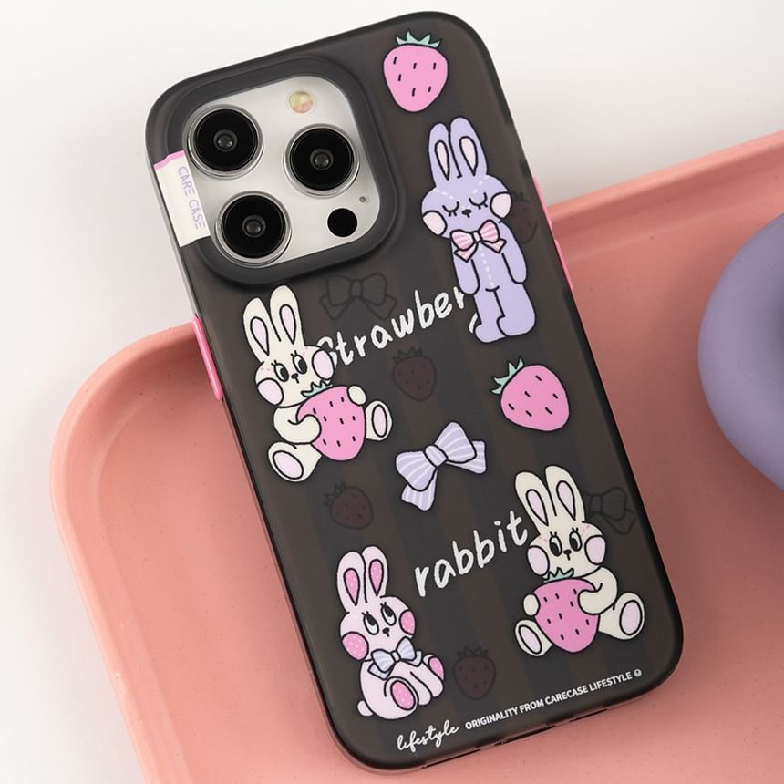 Rabbit Strawberry Phone Case