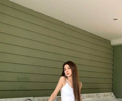 High Waist Washed Flared Jeans