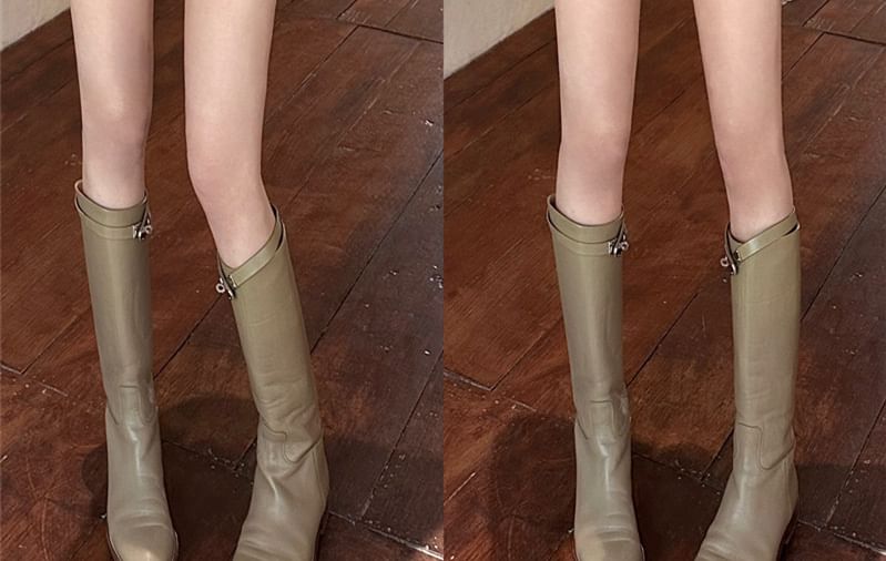 High Waist Washed Denim Hot Pants