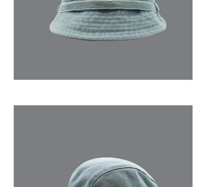 Denim Cloche Hat