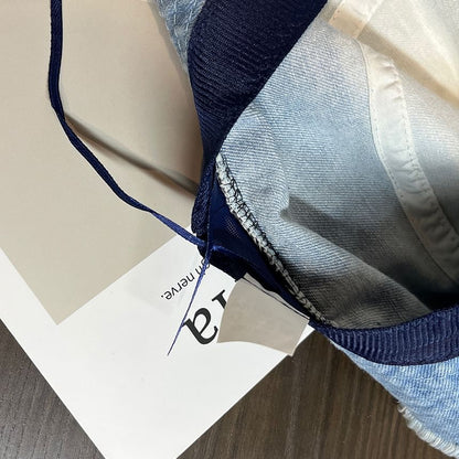 Distressed Denim Bucket Hat