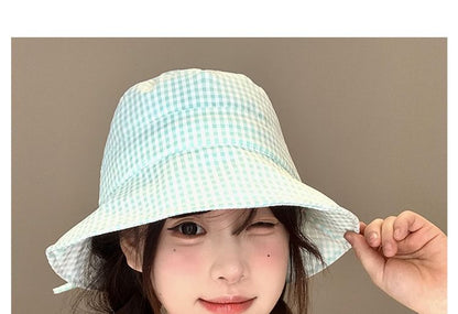 Plaid Bucket Hat