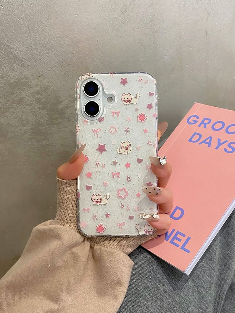 Cat Phone Case / Strap / Set