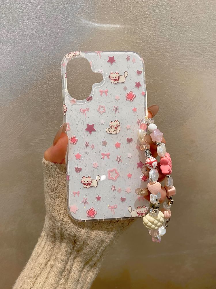 Cat Phone Case / Strap / Set