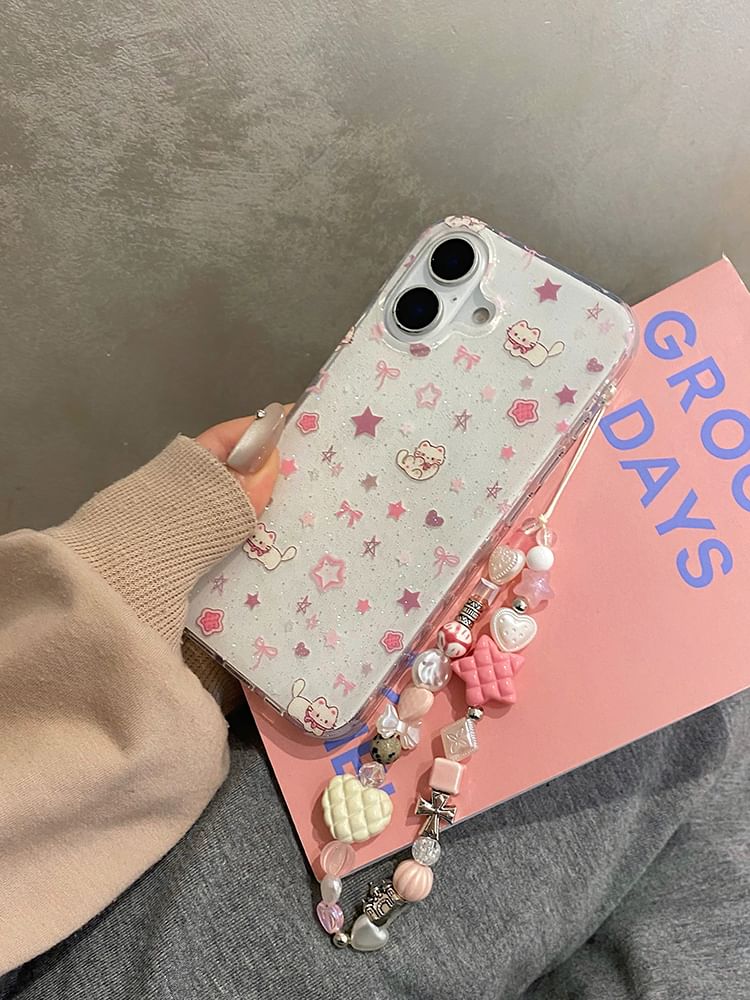 Cat Phone Case / Strap / Set