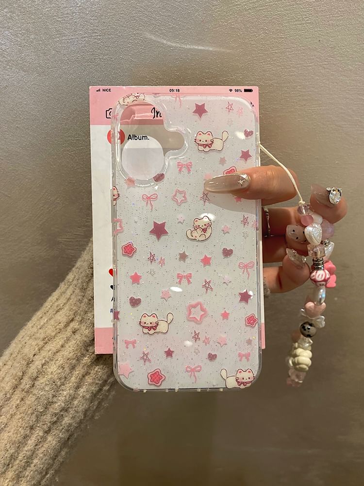 Cat Phone Case / Strap / Set