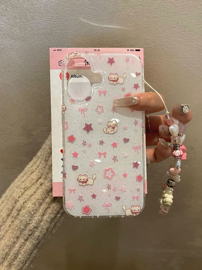 Cat Phone Case / Strap / Set