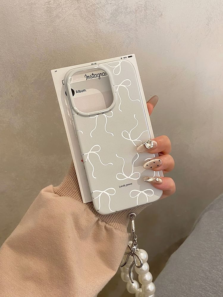 Bow Phone Case / Strap / Set