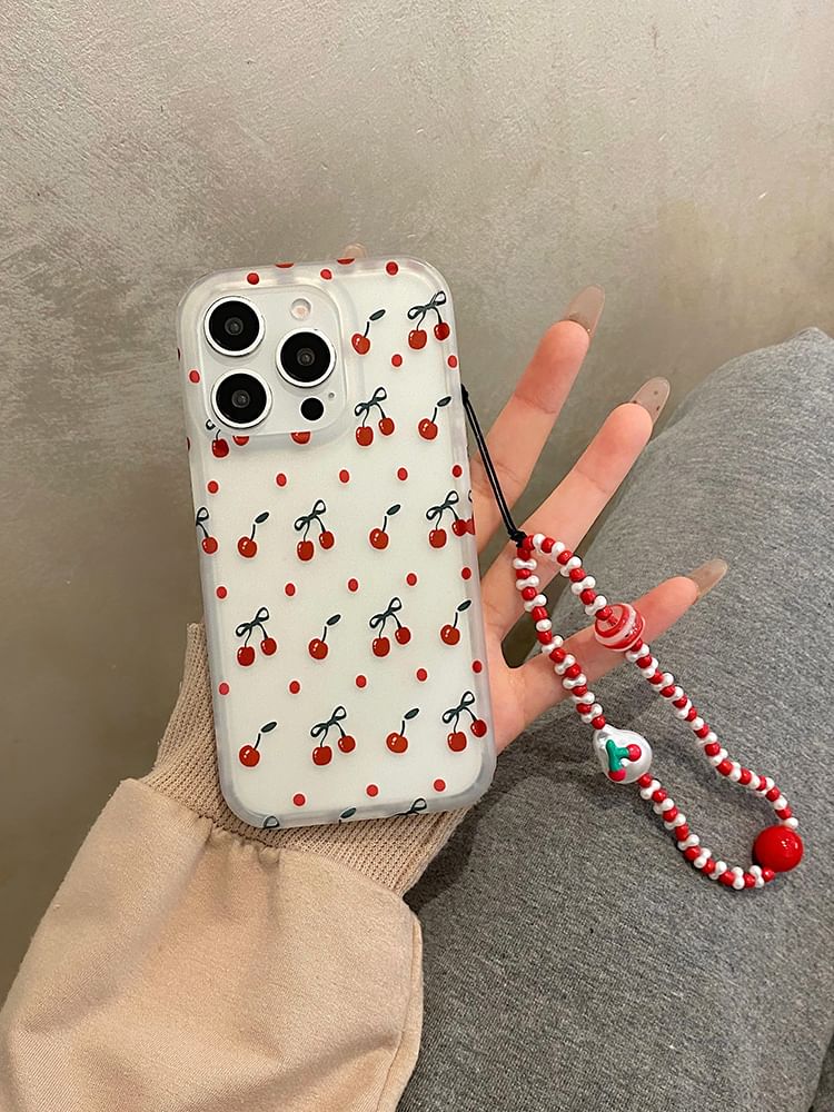 Cherry Phone Case / Strap / Set