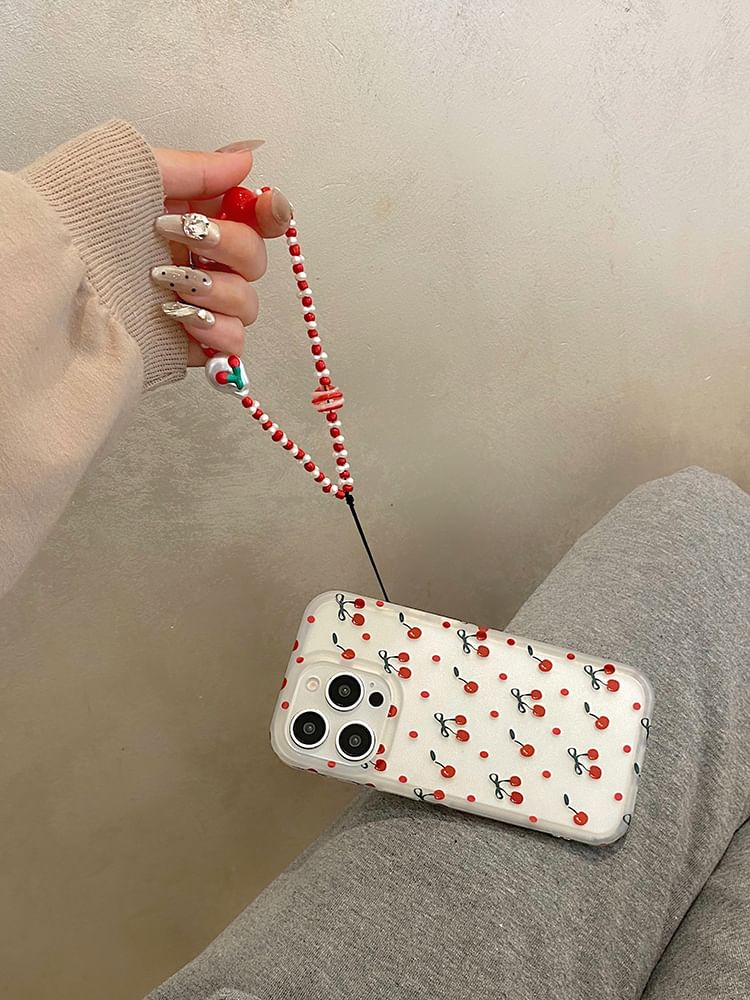 Cherry Phone Case / Strap / Set