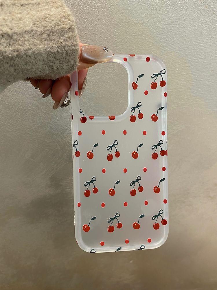 Cherry Phone Case / Strap / Set