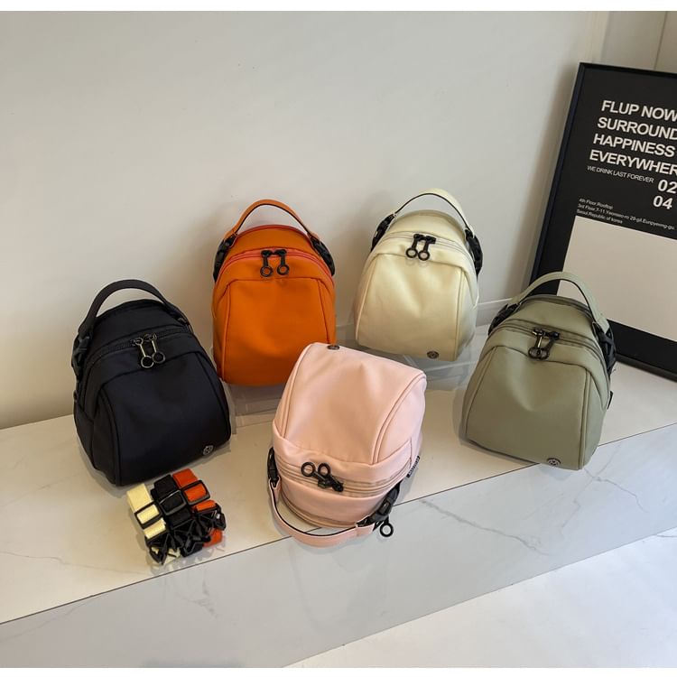 Panel Bag Plain Crossbody