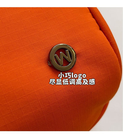 Panel Bag Plain Crossbody