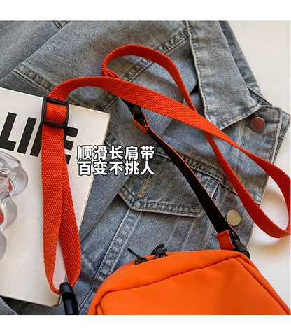 Panel Bag Plain Crossbody