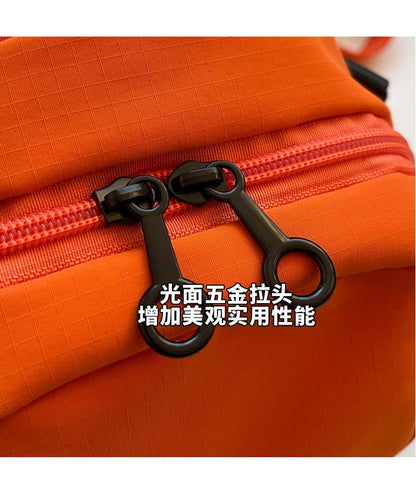 Panel Bag Plain Crossbody