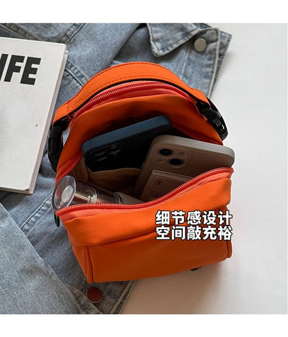 Panel Bag Plain Crossbody