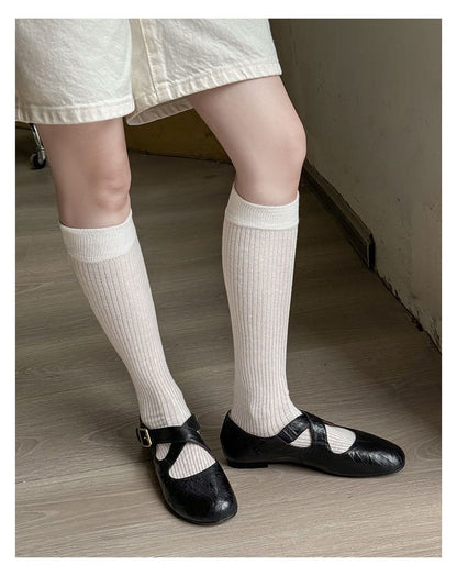 Cross Strap Mary Jane Shoes