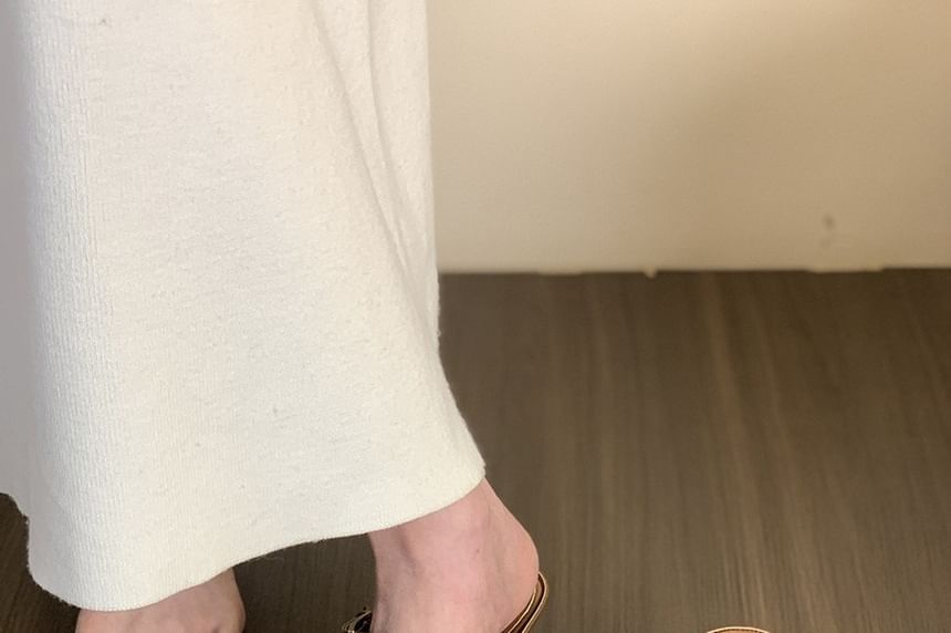 Mules Kitten Pointed Heel