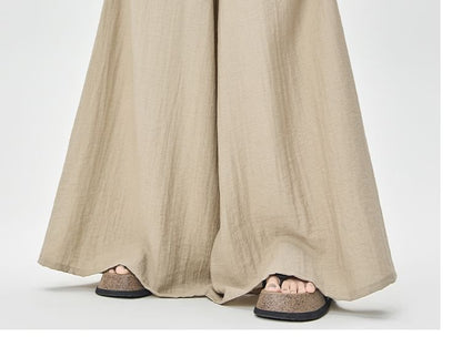 High Waist Plain Culottes (Various Designs)