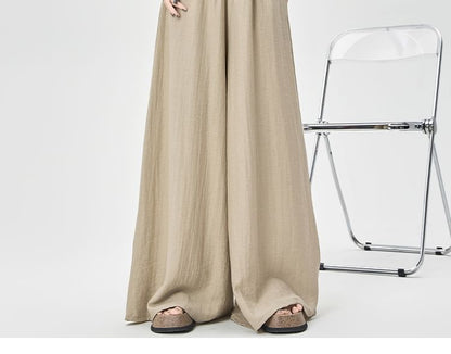 High Waist Plain Culottes (Various Designs)