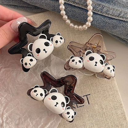 Panda Hair Claw Clip (Various Designs)
