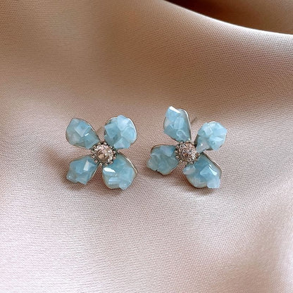 Faux Crystal Alloy Drop Earring (Various Designs)