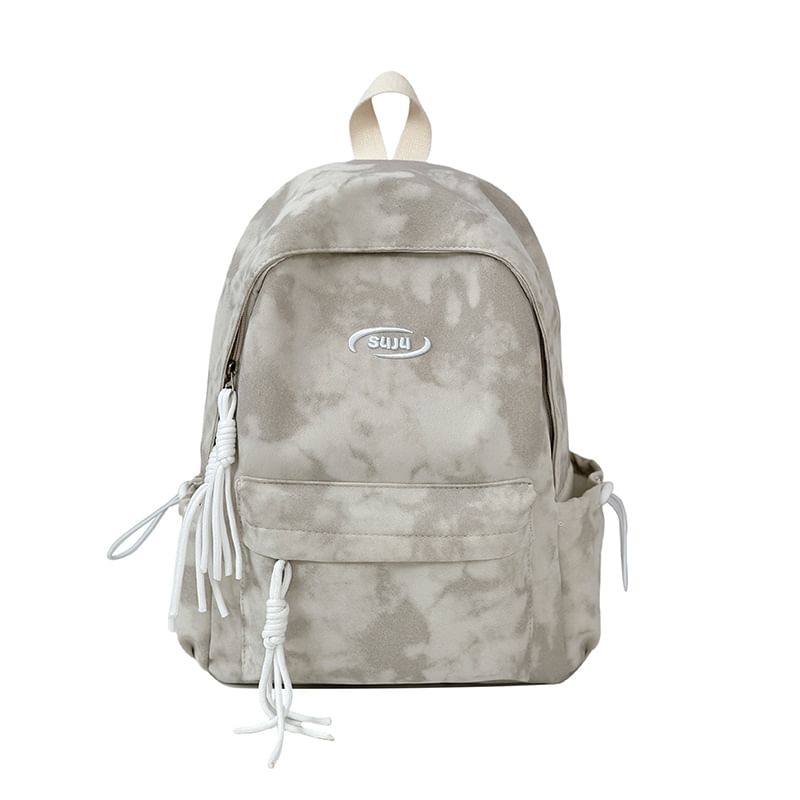 Tie Dye Nylon Laptop Backpack