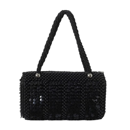 Sequin Beaded Shoulder Bag