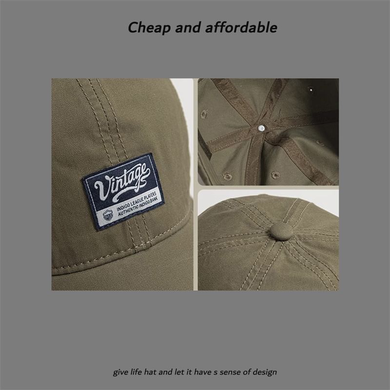 Label Cap Applique