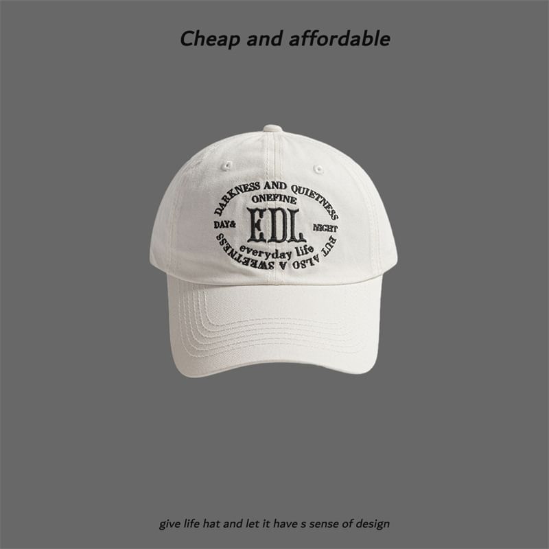 Embroidered Cap Letter