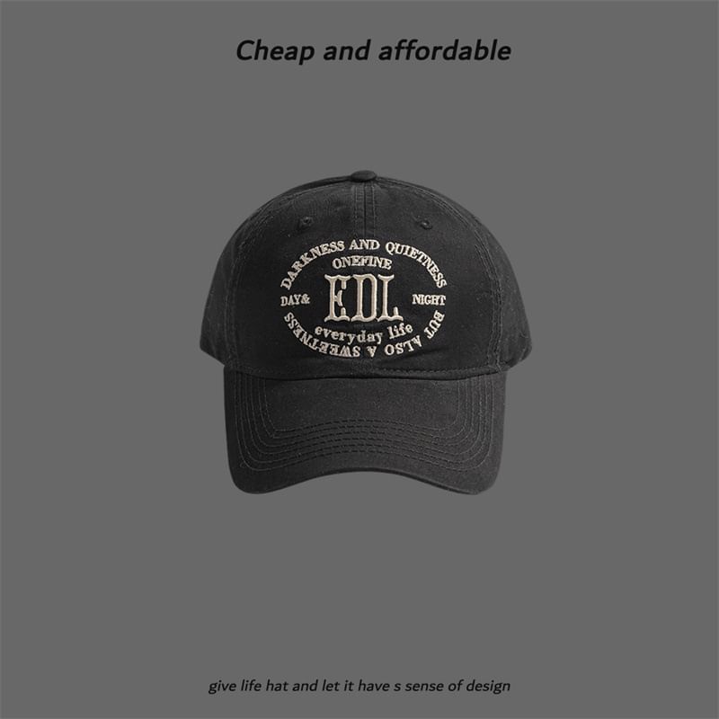 Embroidered Cap Letter