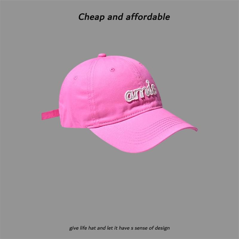 Embroidered Letter Cap