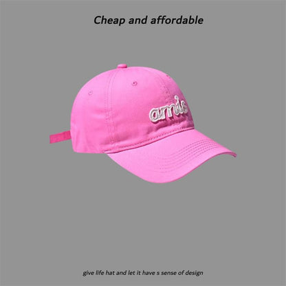 Embroidered Letter Cap