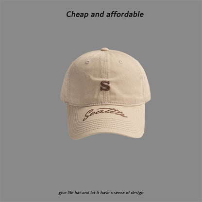 Letter Cap Embroidered