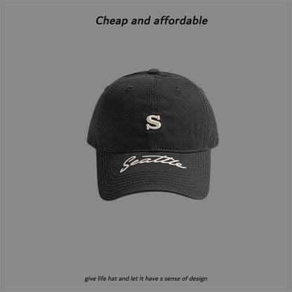 Letter Cap Embroidered