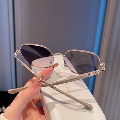 Polygon Frame Sunglasses