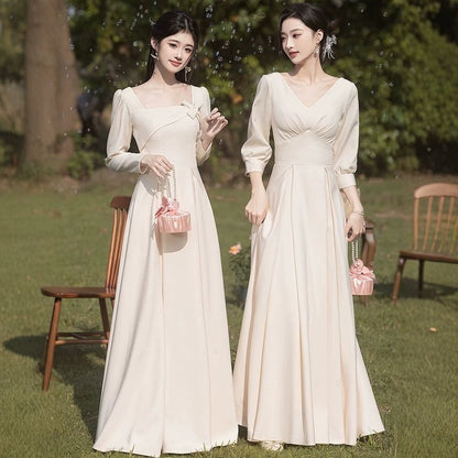 Evening (Various Bridesmaid Gown Plain Designs)