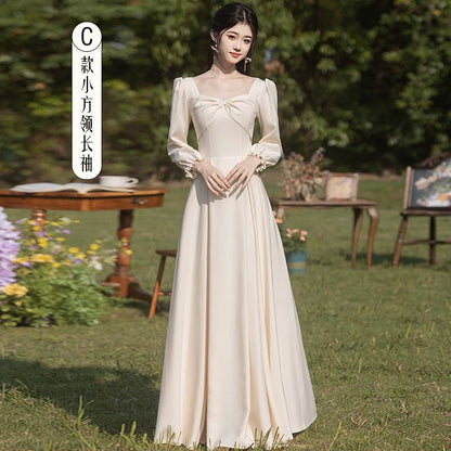 Evening (Various Bridesmaid Gown Plain Designs)