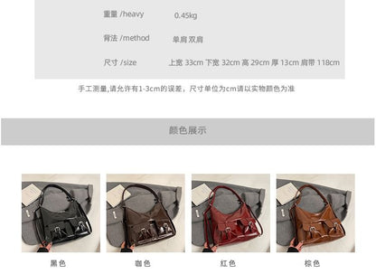 Multi-Pocket Faux Leather Backpack