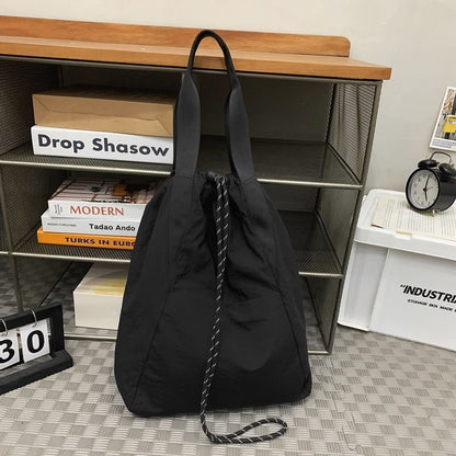 Plain Drawstring Backpack