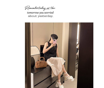 Jane Platform Bow Chunky Mary Heel Shoes