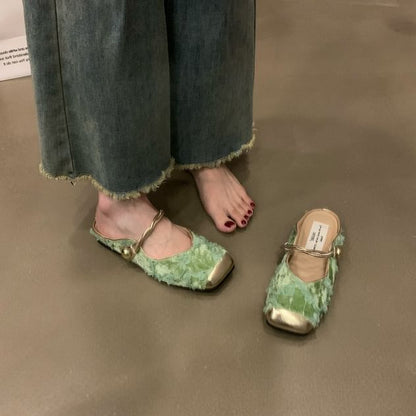 Mules Toe Cap Jane Mary