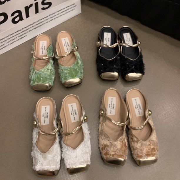 Mules Toe Cap Jane Mary