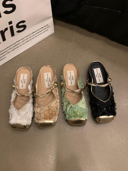 Mules Toe Cap Jane Mary