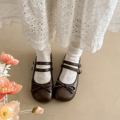 Bow Mary Jane Shoes