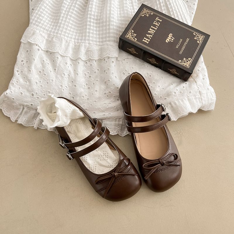 Bow Mary Jane Shoes