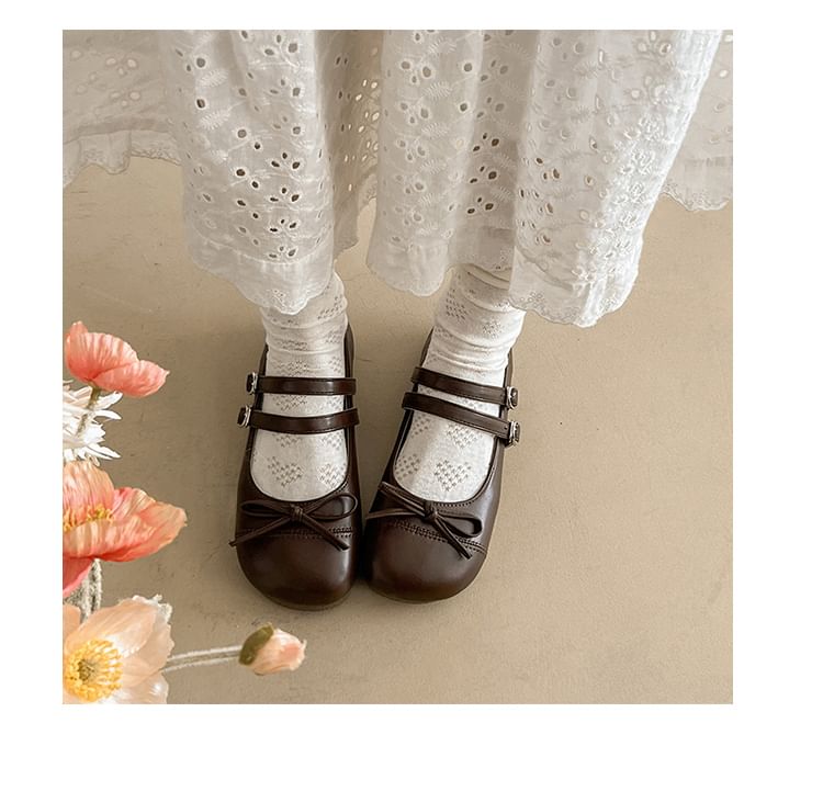 Bow Mary Jane Shoes