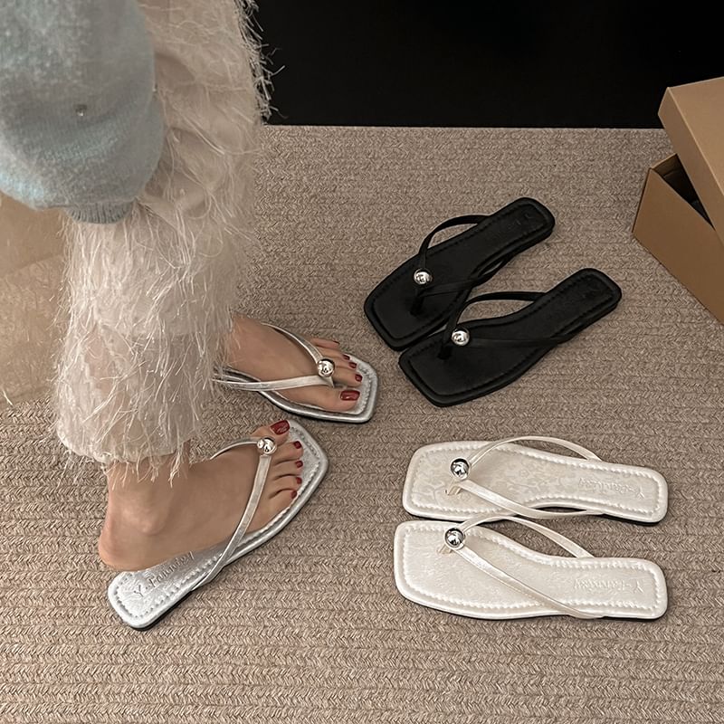 Beach Flip Flops Sandals Flats Shoes