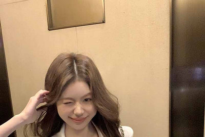 Short-Sleeve Collar Plain Slim Fit Tee