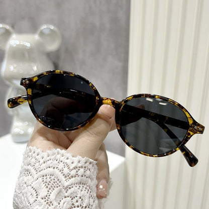Oval Frame Sunglasses
